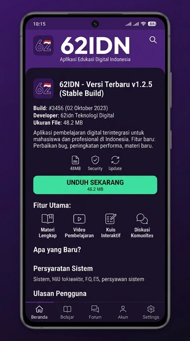 Cara Unduh dan Instal APK 62idn untuk Android